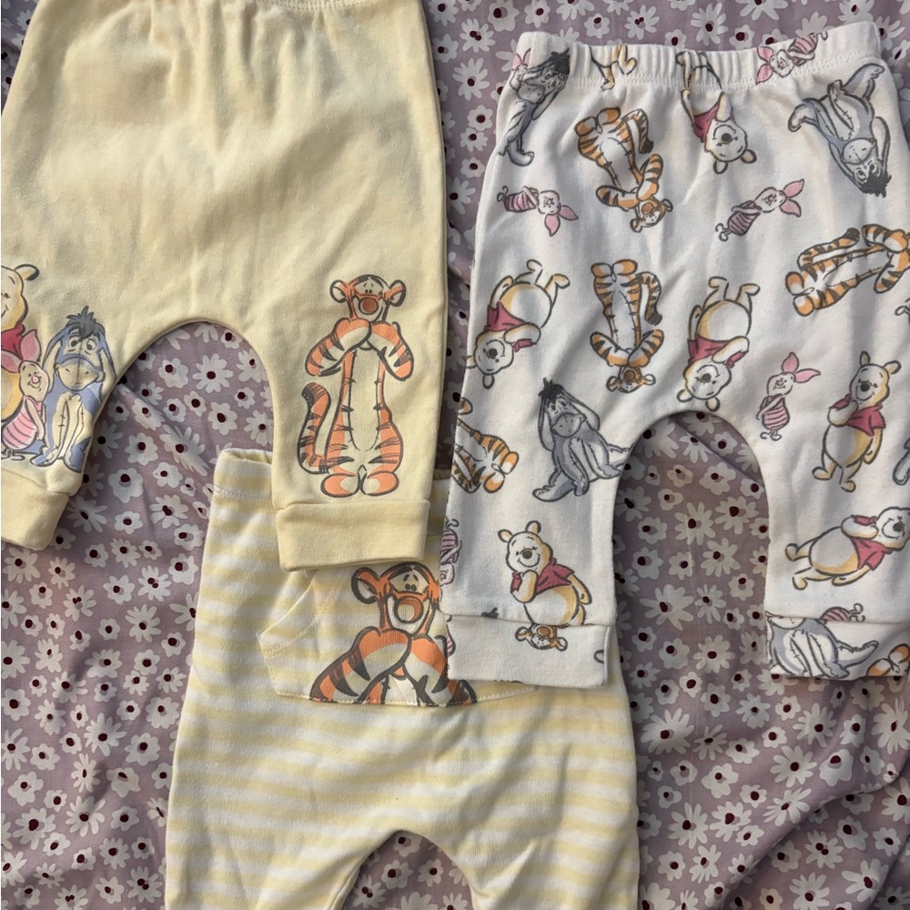 Winnie the Pooh baby pants bundle